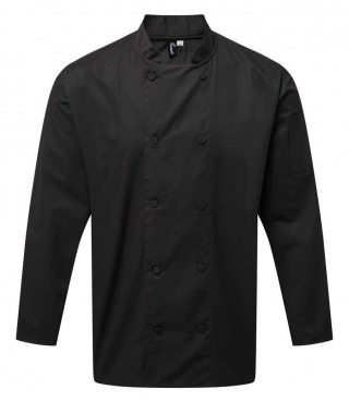 Premier PR903 Coolchecker Long Sleeve Chef's Jacket